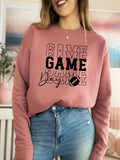 Game Day Sweatshirt Game Day Vibes Sweatshirt Basketball Sweatshirt Womens Basketball Sweatshirt Sports Shirt Sweatshirt – Soft Feel · High-Quality Print