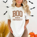 Boo University Tshirt Funny Spooky Tshirt Spooky Season Shirt Womens Halloween Tshirt Cute Halloween Shirt Graphic Tee – Aesthetic Look · High-Quality Print