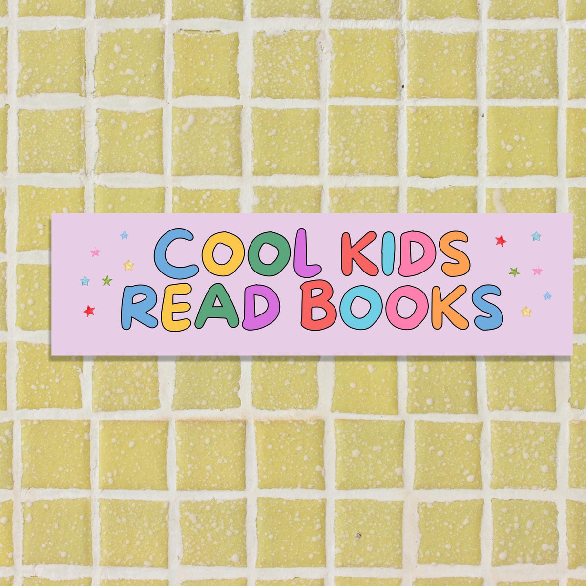Book Lover Bumper Sticker for Reading Teacher or School Librarian Romance Reader Gift Cute Bookish Sticker for New Driver Bookworm Gift Graphic Tee – Soft Feel · Top Pick For Any Outfit