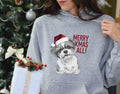 Christmas Hoodie Shih Tzu Dog Merry Xmas All Hoodie Dog Wearing Santa Hat Hoodie Xmas Jumper Day Hoodie Christmas Hoodie Gift Hoodie – Feel-Good Design · High-Quality Print