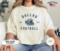 Dallas Football Shirt Cowboy Football Gameday Shirt Dallas Football Apparel Dallas Sports Fan Gift Retro Dallas Football Shirt Gift Idea Graphic Tee – Bold Style · Perfect For Daily Wear
