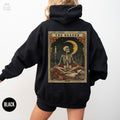 Bookish Hoodie The Reader Tarot Card Shirt Skeleton Reading Shirt Book Lover Gift Bookish Sweater Trendy Fall Sweatshirt Hoodie – Aesthetic Look · High-Quality Print