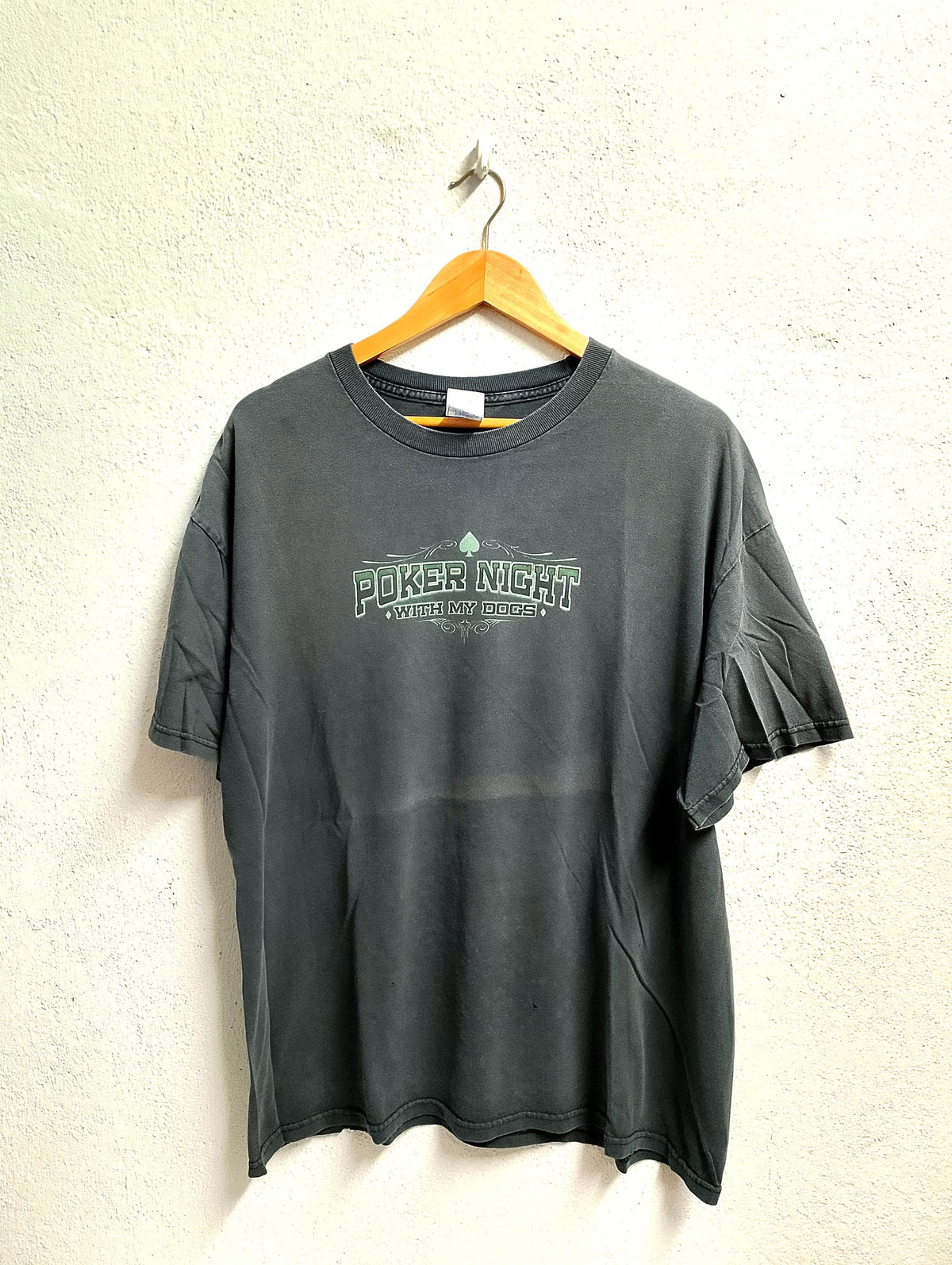 poker night with my dogs XL Graphic Tee – Cozy Vibes · Trending Graphic Apparel