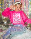 Womens History Sweatshirt for Social Studies Teacher Cute History Professor Crewneck Silly History Major Shirt Historian Graduation Gift Sweatshirt – Warm & Stylish · Great Gift For Fans
