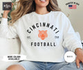 Cincinnati Football Shirt Bengal Football Gameday Sweatshirt Cincinnati Football Crewneck Cincy Sports Apparel Retro Bengal Football Fan Sweatshirt – Everyday Comfort · Top Pick For Any Outfit