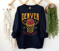 Denver Basketball Est 1967 90s Navy Sweatshirt Vintage Denver Basketball Team Gameday Hoodie Basketball Retro Shirt For Dad For Mom Hoodie – Warm & Stylish · Must-Have Style