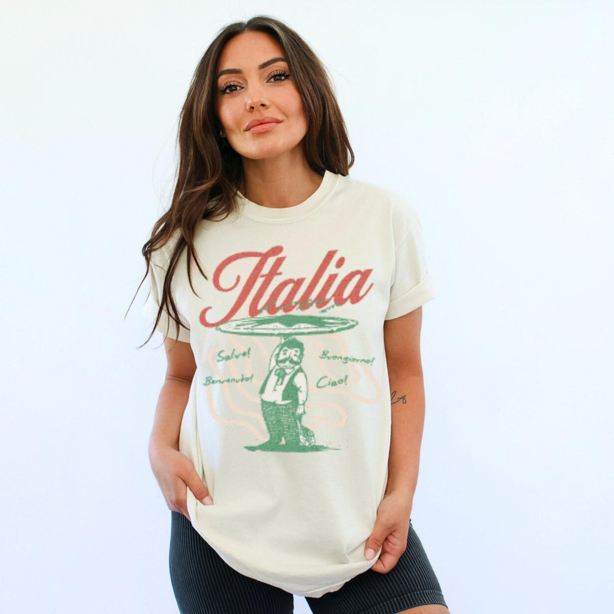 Italia Shirt Italy Shirt Italy TShirt Italy Tee Italian Pride Italia Graphic Tee – Soft Feel · High-Quality Print