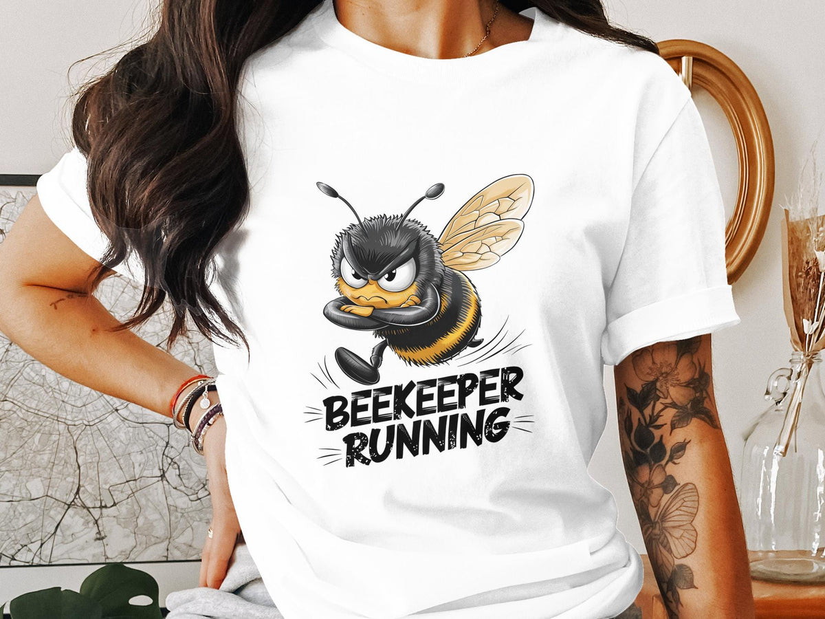 Funny Beekeeper Running TShirt for Women Ladyfit Bee Tee Hilarious Bee Shirt for Ladies Angry Bee Graphic Tee Women39s Humorous Bee Graphic Tee – Soft Feel · Must-Have Style