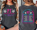 Physical Therapy Shirt Tour Dates Physical Therapist Pt Gift Pt Shirt Gift Pt Therapists Pediatric Physical Therapy Graphic Tee – Soft Feel · Great Gift For Fans