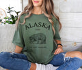 Alaska Grizzly Bear Tshirt Gift Tee The Last Frontier Graphic Tee – Bold Style · Top Pick For Any Outfit
