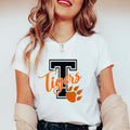 Tiger School Mascot Shirt School Team Shirt Favorite Team Shirt Tiger Team Mascot Shirt Tigers School Spirit Tee Custom Mascot Shirts Graphic Tee – Easygoing Wear · Perfect For Daily Wear