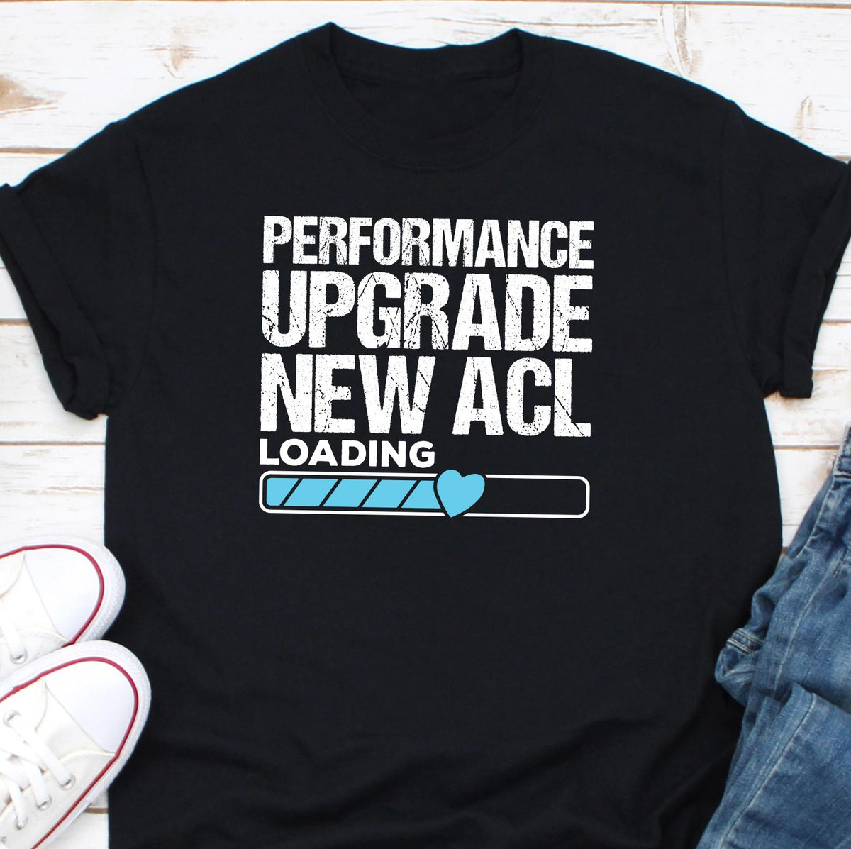 Performance Upgrade New Acl Loading T Shirt Knee Replacement Shirt Joint Replacement Shirt Surgery Gift Knee Surgery Tank Top Hoodie Hoodie – Feel-Good Design · Trending Graphic Apparel