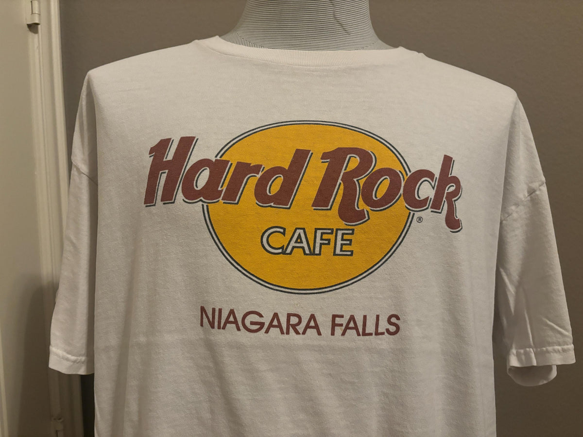 Vintage 9039s Hard Rock Cafe Niagara Falls T shirt XL Graphic Tee – Cozy Vibes · Perfect For Daily Wear