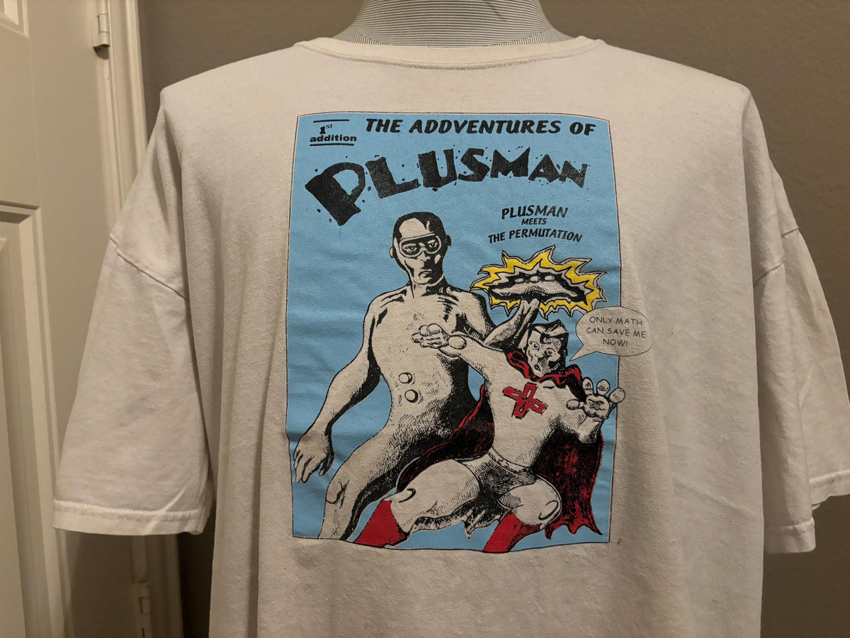 Vintage 200039s The Adventures Of Plusman T shirt XL Graphic Tee – Bold Style · High-Quality Print
