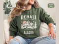 Denali National Park Sweatshirt Alaska Sweater Retro Alaska National Park gift Denali Sweat Hiking gift Denali Park Souvenir Alaska cruise Sweatshirt – Premium Graphic · Great Gift For Fans