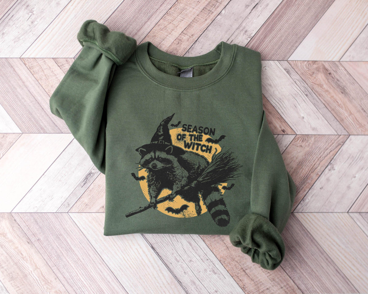 Halloween Raccoon SweatshirtHalloween SweaterHalloweene SweatshirtSpooky Season HoodieGhost SweatshirtRaccoon Lover Shirt Hoodie – Premium Graphic · Great Gift For Fans