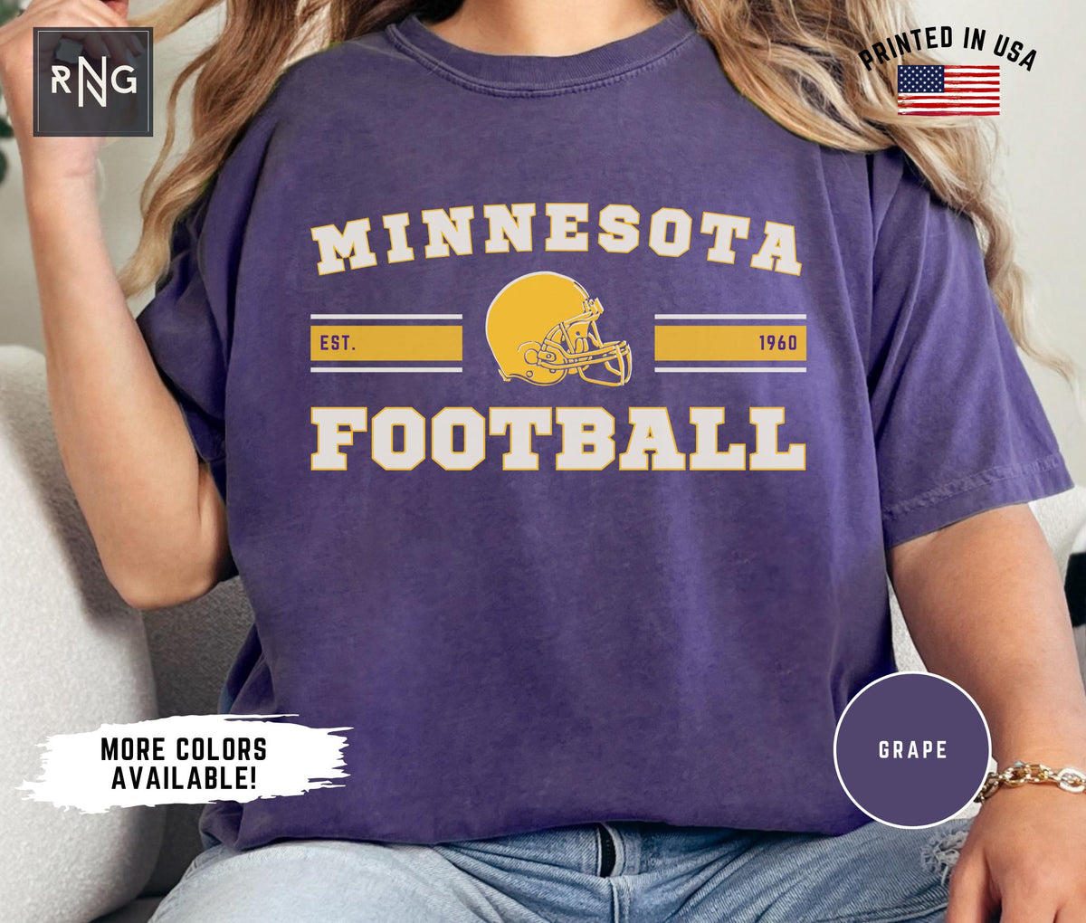 Minnesota Football Shirt Viking Football Gameday Shirt Minnesota Football Apparel Viking Sports Apparel Retro Minnesota Football Gift Graphic Tee – Soft Feel · Must-Have Style