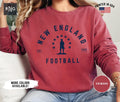 New England Football Shirt Patriot Football Gameday Sweatshirt Patriot Football Crewneck Retro Football Apparel Patriot Football Gift Sweatshirt – Feel-Good Design · Trending Graphic Apparel