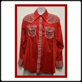 WS021 1970s vintage cotton western shirt Size large Graphic Tee – Cozy Vibes · Must-Have Style