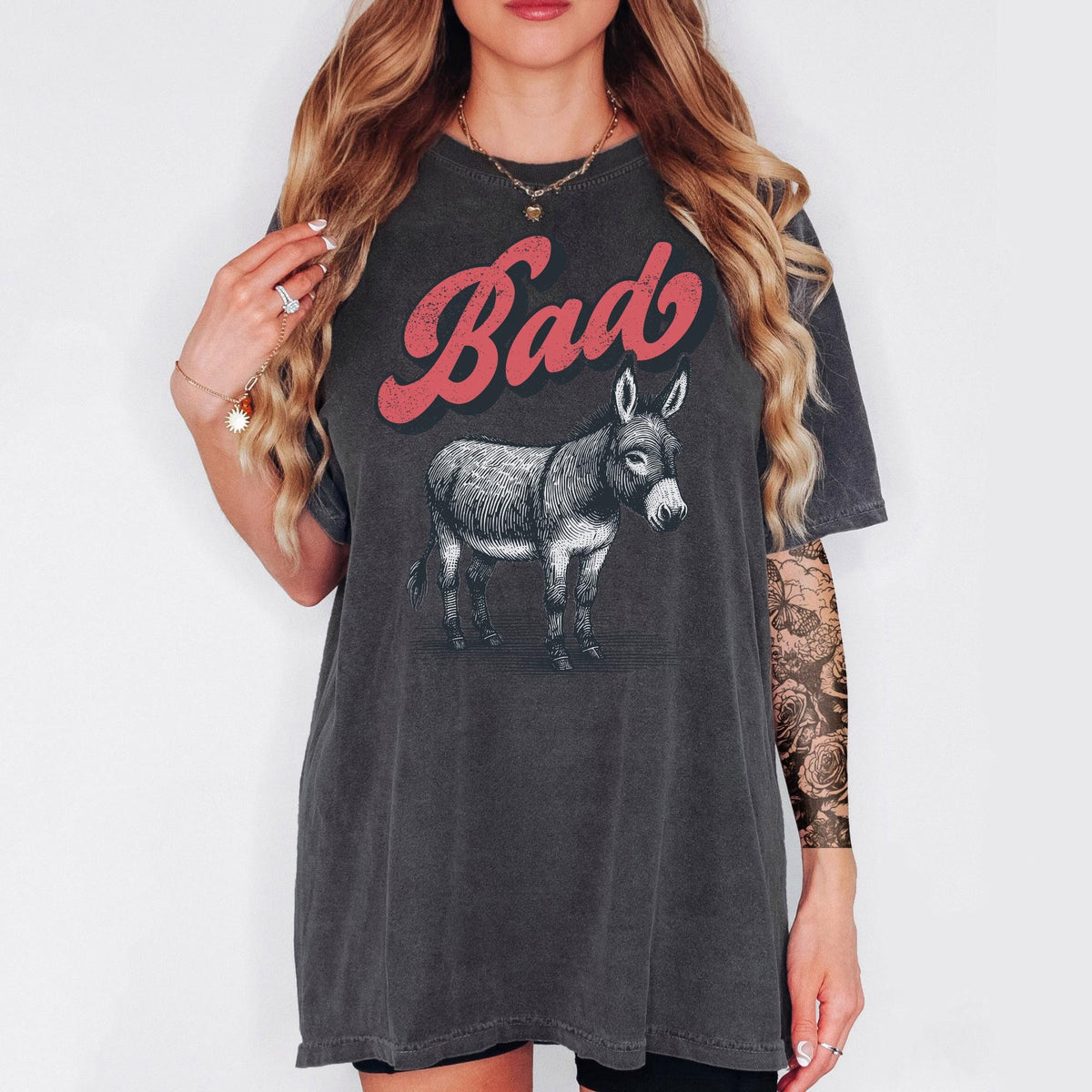 Bad Ass Tee Funny Shirt Women Meme Shirt Sarcastic Shirt Graphic Tee – Everyday Comfort · Trending Graphic Apparel