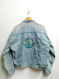 Vintage Hard rock cafe Atlanta denim jacket Large Graphic Tee – Cozy Vibes · Must-Have Style