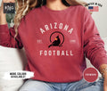 Arizona Football Shirt Cardinal Football Gameday Sweatshirt Arizona Football Crewneck Arizona Sports Apparel Cardinal Football Fan Gift Sweatshirt – Soft Feel · Perfect For Daily Wear