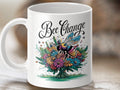 Coffee Mug with Funny Bee Design Bee Tea Mug Bee Gift Idea Bee Change Bee Lovers Gift Colorful Bee Mug Nature Inspired Mug Unique Mug Graphic Tee – Warm & Stylish · Great Gift For Fans