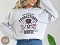 Correctional Nurse sweatshirt corrections nurse shirt Tough enough to be a correctional nurse corrections nurse sweatshirt jail nurse Sweatshirt – Everyday Comfort · Trending Graphic Apparel