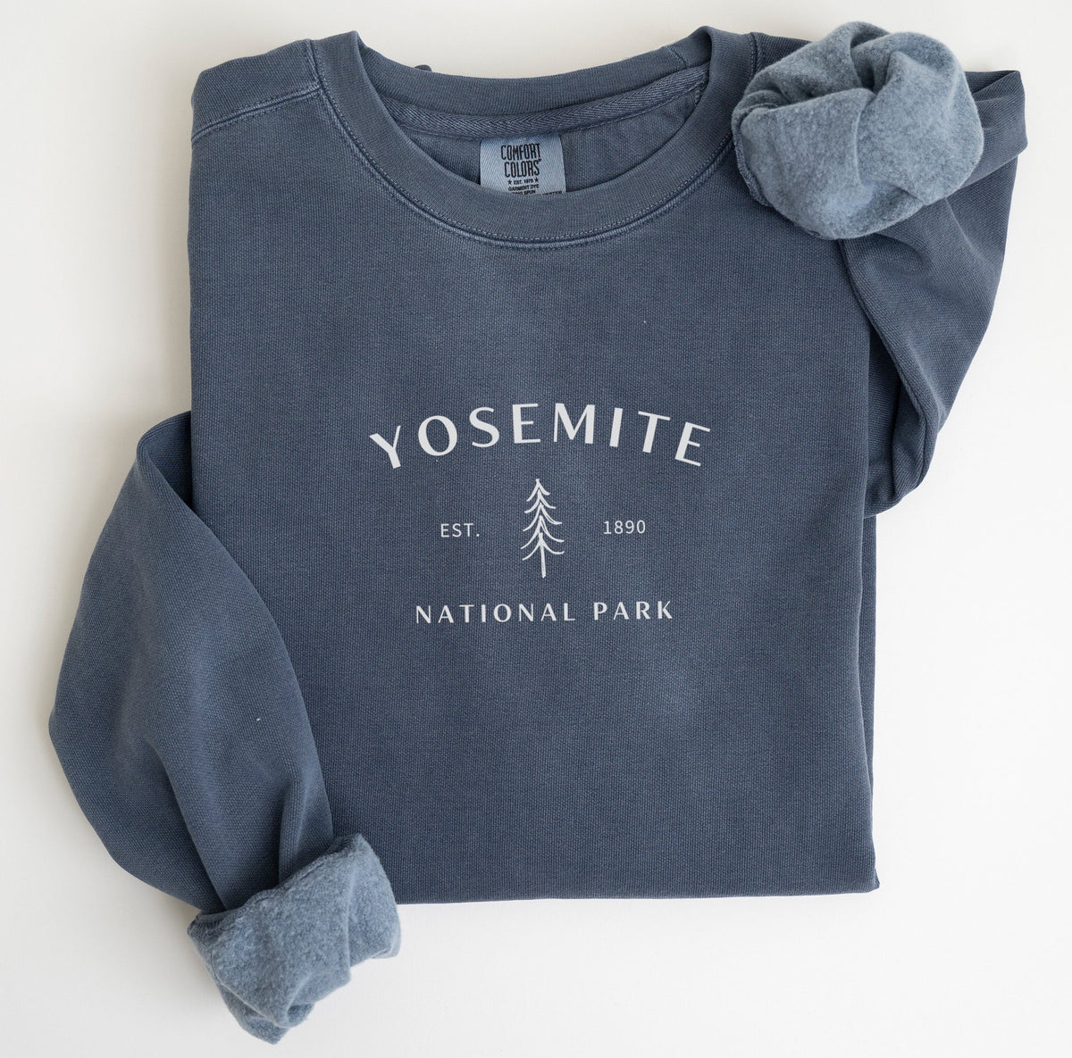 Yosemite National Park Crewneck Sweatshirt Gift Garment Dyed Pullover Sweatshirt – Fan Favorite · Top Pick For Any Outfit