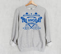 Los Angeles Baseball Vintage Stadium With Est Number Sweatshirt LA Baseball Blue Team Retro Hoodie Baseball Mom Shirt Gameday Sweatshirt Hoodie – Bold Style · High-Quality Print