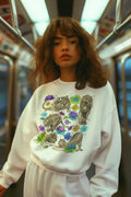 Tiger Cactus Hoodie Big Cat Sweatshirt Boho Animal Hoody Woodland Sweater Wildlife Jumper Forest Graphic Tee Mountain Shirt Hiking Hoodie – Premium Graphic · Trending Graphic Apparel