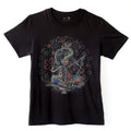UV Reactive Psy T Shirt Song Weaving Black Cotton Goa Clothes Screenprinted Trance Clothing Burning Man Festival Psychedelic Ayahuasca Tee Graphic Tee – Premium Graphic · Must-Have Style