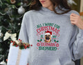Xmas Hoodie Christmas Hoody for Dog Lover Dog Gifts All I Want For Christmas Is My German Shepherd Hoodie – Premium Graphic · Trending Graphic Apparel