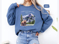 Retro Yosemite Sweatshirt Watercolor Style California Sweater Yosemite National Park gift Yosemite Souvenir Yosemite Crewneck Granola Girl Sweatshirt – Feel-Good Design · Must-Have Style