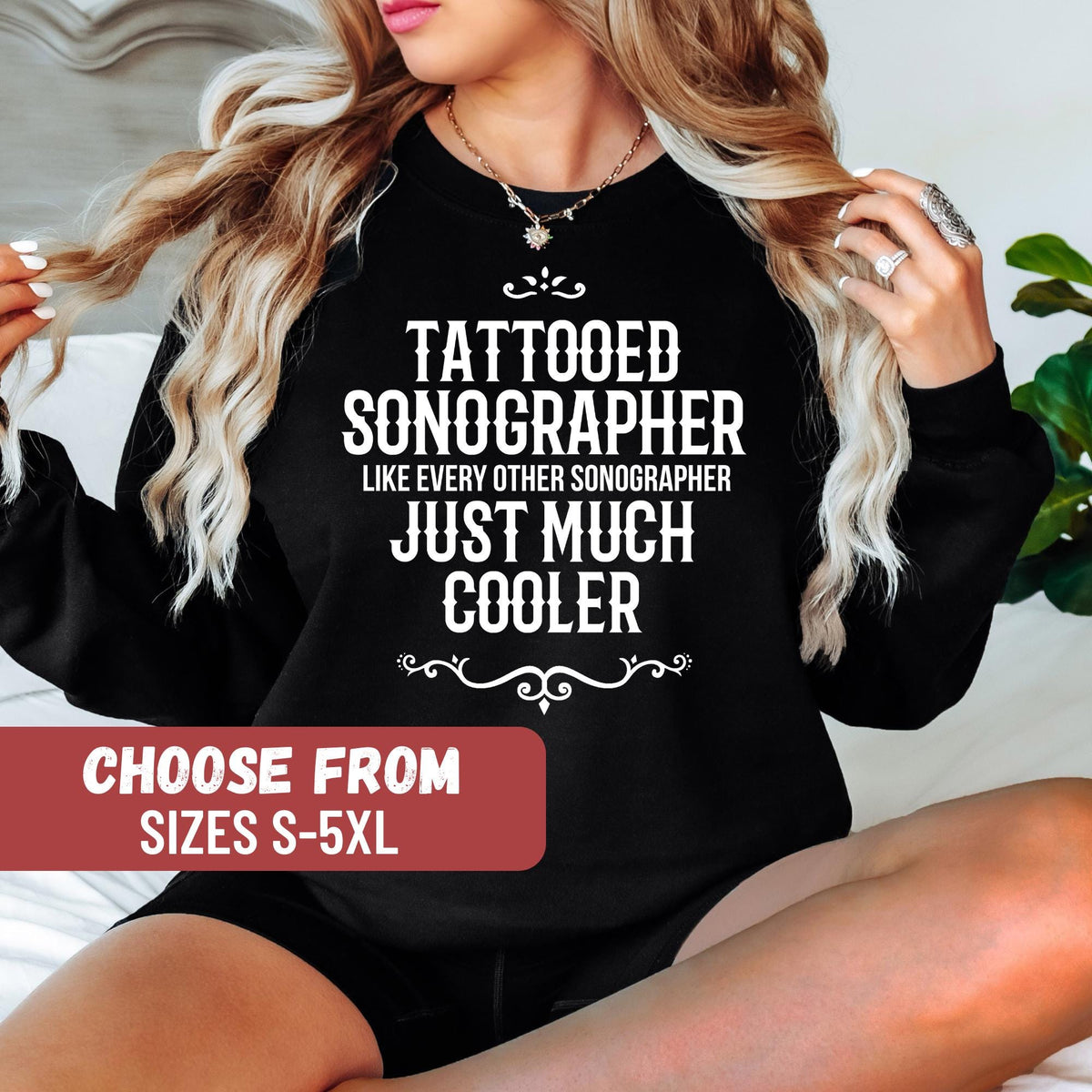 Ultrasound Tech Sweatshirt Sonographer Gift Ultrasound Technologist Crewneck Sonographer Sweatshirt Sonography Student Sonography Grad Sweatshirt – Easygoing Wear · High-Quality Print