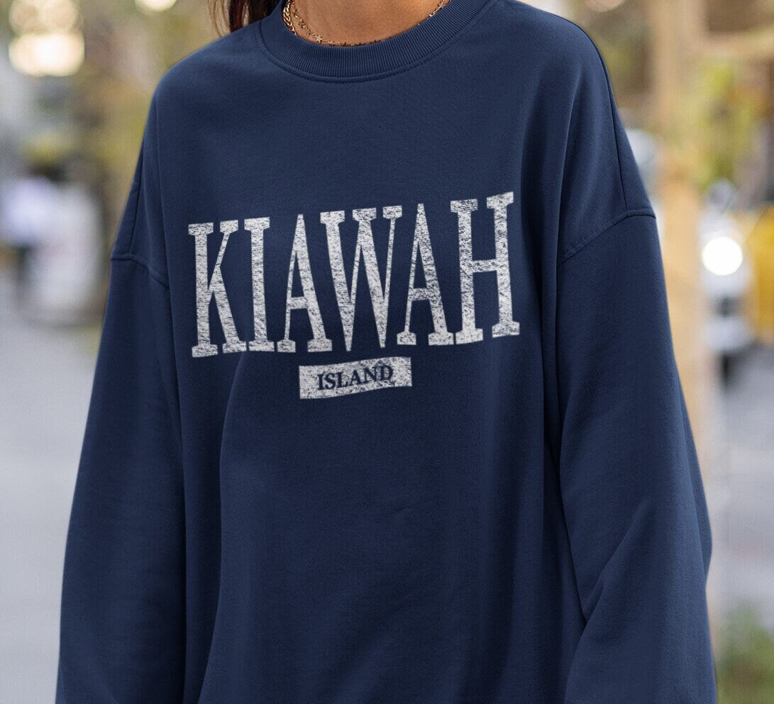 Kiawah Island Sweatshirt South Carolina Crewneck Carolina Shirt East Coast Beach Pullover Sweatshirt – Cozy Vibes · Perfect For Daily Wear