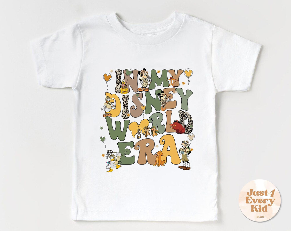In My Disney Era Toddler Shirt Disneyland Vacation Shirt Best Day Ever Shirt for Kids Family Trip Shirt for Children Disney Safari Shirt Graphic Tee – Cozy Vibes · Must-Have Style