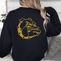 Bulldog DTF Transfer Gold School Mascot Direct to Film Transfer For Sports Mom Heat Transfer Gold BullDog Graphic Tee – Everyday Comfort · Perfect For Daily Wear