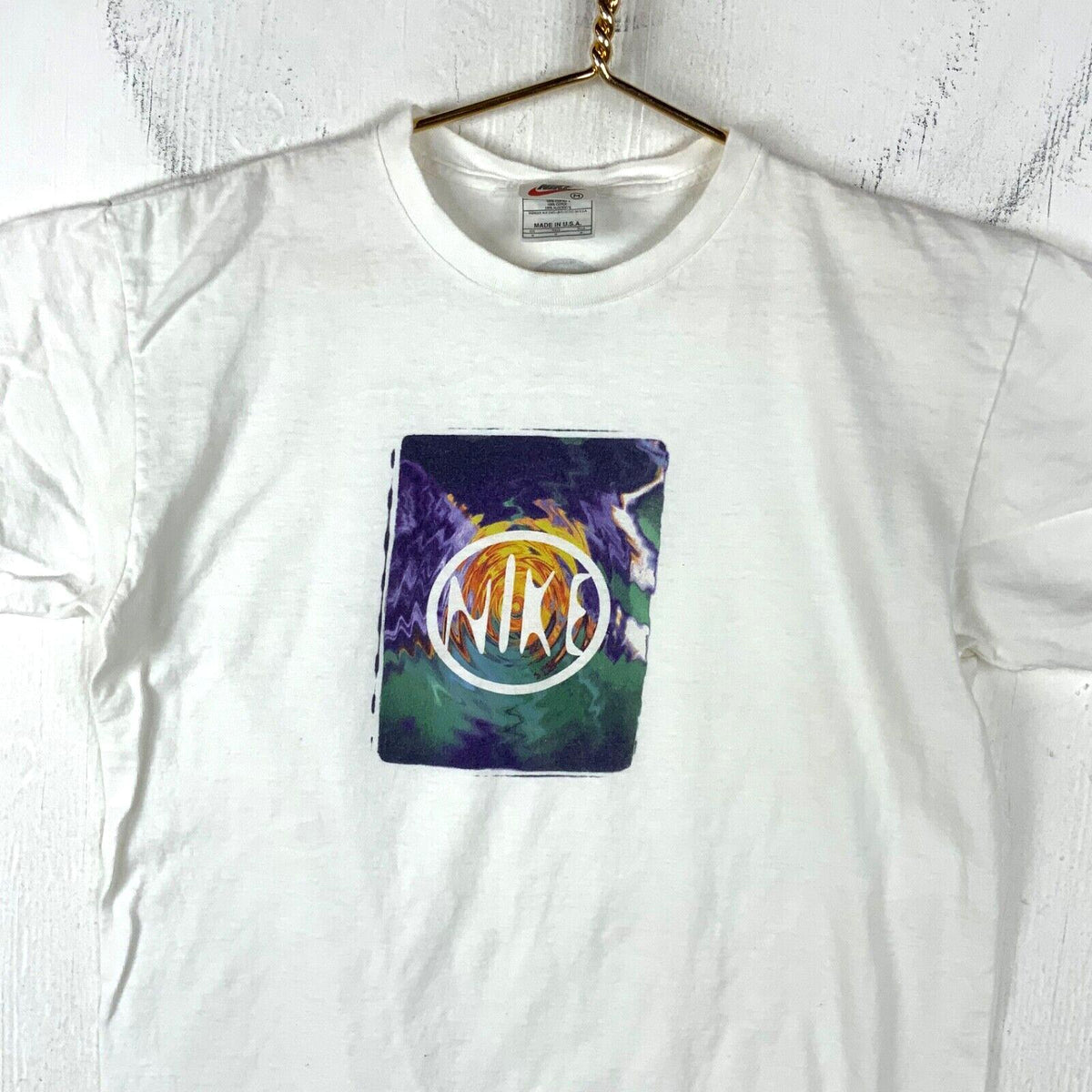 Vintage Nike TShirt Size Medium White Made In Usa 90s Graphic Tee – Premium Graphic · Trending Graphic Apparel