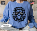 Detroit Football Sweatshirt Lion Football Gameday Sweatshirt Detroit Football Crewneck Detroit Sports Apparel Retro Lion Football Gift Sweatshirt – Everyday Comfort · Great Gift For Fans