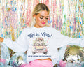 Democratic Cat Lover Sweatshirt Cat Mom Who Loves Women39s Rights Funny Feminist Crewneck with Flowers Boho Eclectic Grandmacore 90s Shirt Sweatshirt – Fan Favorite · Must-Have Style