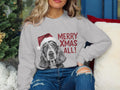 Xmas Sweater Christmas Sweatshirt Cocker Spaniel Dog Santa Hat Dog Lover Gifts Pet Christmas Shirt Holiday Season Merry Xmas Jumper Sweatshirt – Easygoing Wear · Trending Graphic Apparel