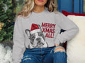 Xmas Sweater Christmas Sweatshirt English Bulldog Dog Santa Hat Dog Lover Gifts Pet Christmas Shirt Holiday Season Merry Xmas Jumper Sweatshirt – Cozy Vibes · Must-Have Style