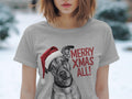 Xmas TShirt Christmas T Shirt Rhodesian Ridgeback Dog Santa Hat Dog Lover Gifts Pet Christmas Shirt Holiday Season Merry Xmas TShirt Graphic Tee – Everyday Comfort · Great Gift For Fans
