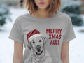 Xmas TShirt Christmas T Shirt Labrador Retriever Dog Santa Hat Dog Lover Gifts Pet Christmas Shirt Holiday Season Merry Xmas TShirt Graphic Tee – Cozy Vibes · Top Pick For Any Outfit