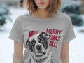 Xmas TShirt Christmas T Shirt Saint Bernard Dog Santa Hat Dog Lover Gifts Pet Christmas Shirt Holiday Season Merry Xmas TShirt Graphic Tee – Fan Favorite · Must-Have Style