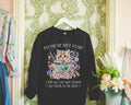 Silly Bookish Sweatshirt for Cat Mom or Cat Dad Funny Saying Shirt for Romance Reader Who Loves Cats Cute 90s Throwback Shirt Book Lover Sweatshirt – Everyday Comfort · Must-Have Style