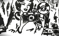 LADY PHOTOGRAPHER t shirt Graphic Tee – Bold Style · Must-Have Style