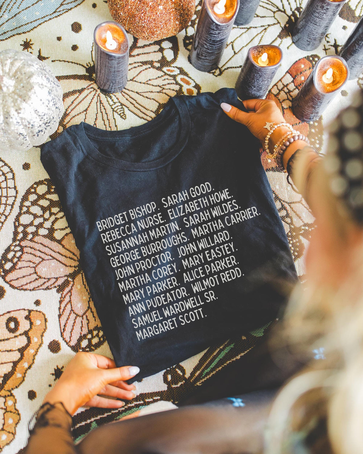 American History Tee Shirt for History Major Who Loves Witchy Vibes Salem Witch Trials 18th Century MA Womens History Social Studies Shirt Graphic Tee – Soft Feel · Trending Graphic Apparel