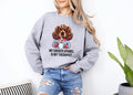 Funny Dog Sweatshirt My Cocker Spaniel Is My Therapist Dog Drinking Coffee Cute Dog Lover Gift Cozy Doggy Shirt Sweatshirt – Feel-Good Design · Trending Graphic Apparel